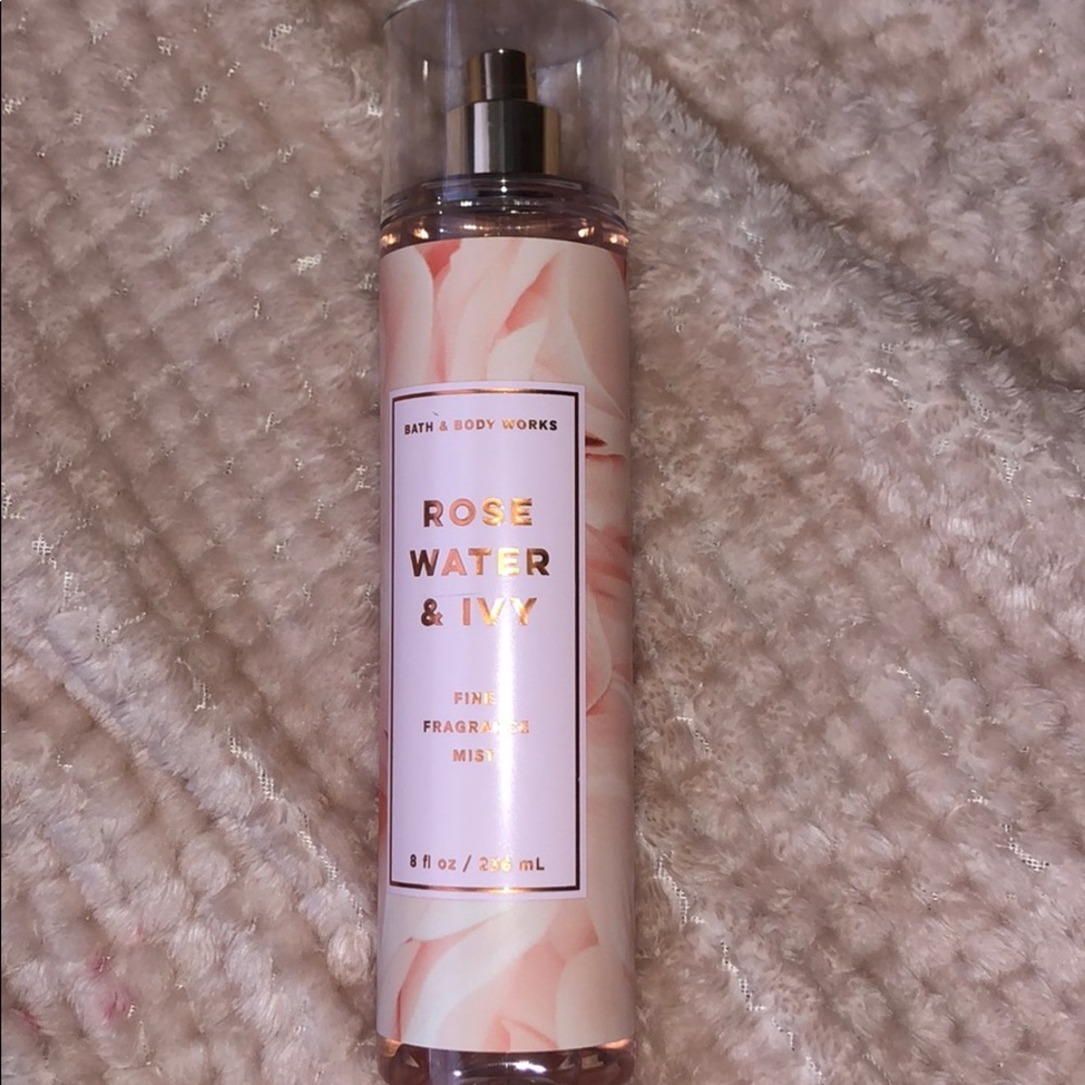 Rose water + ivy